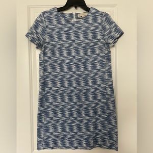 Blue and White Loft Dress sz 4